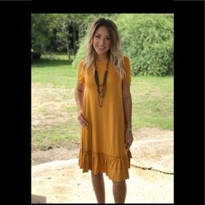 Mustard Yellow adorable dress